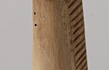 Anioł, drewno niepolichromowane, wys. 18,7 cm, MET/67190