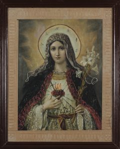 Obraz Matki Boskiej z sercem
