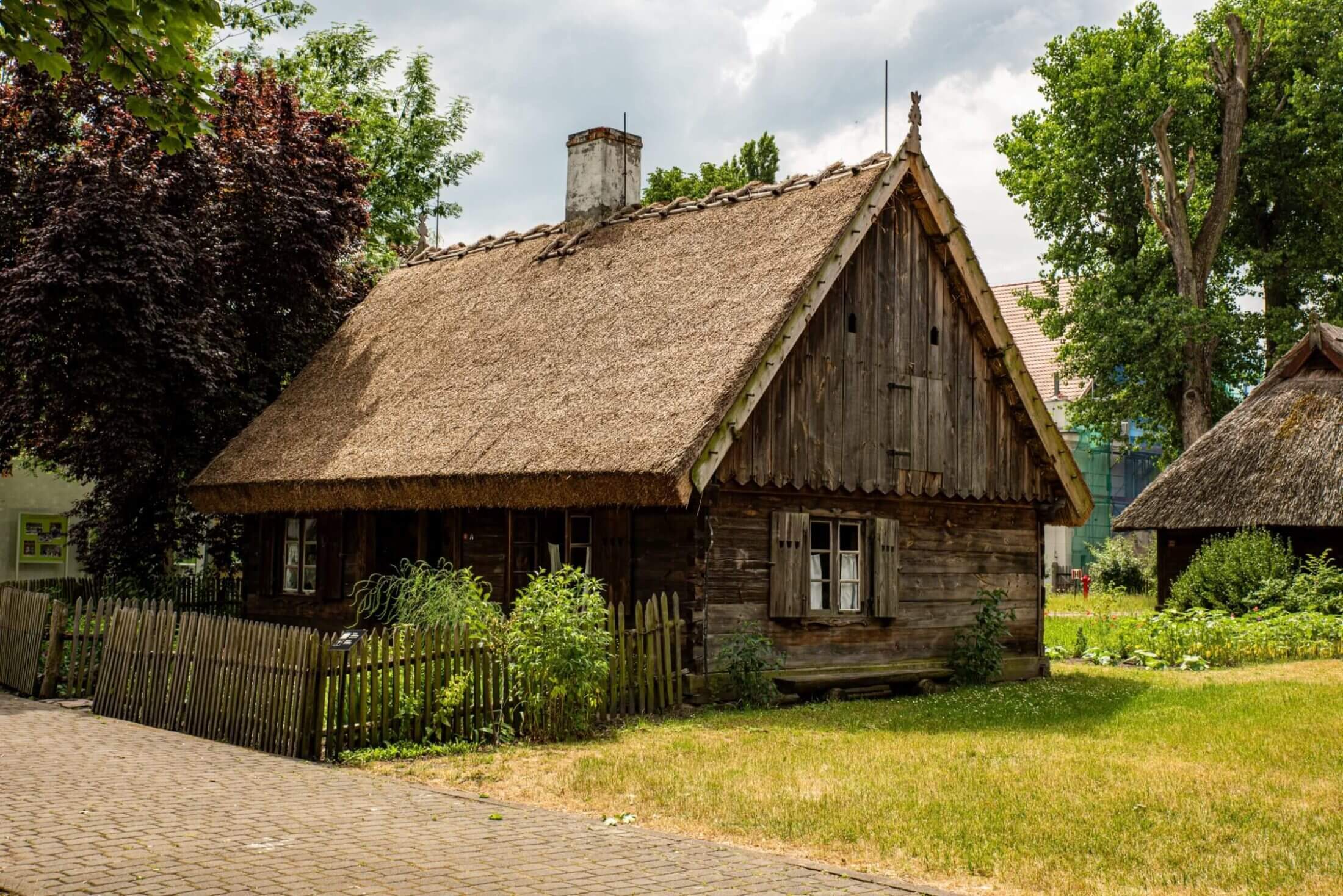 Budynek w Muzeum Etnograficznym w Toruniu