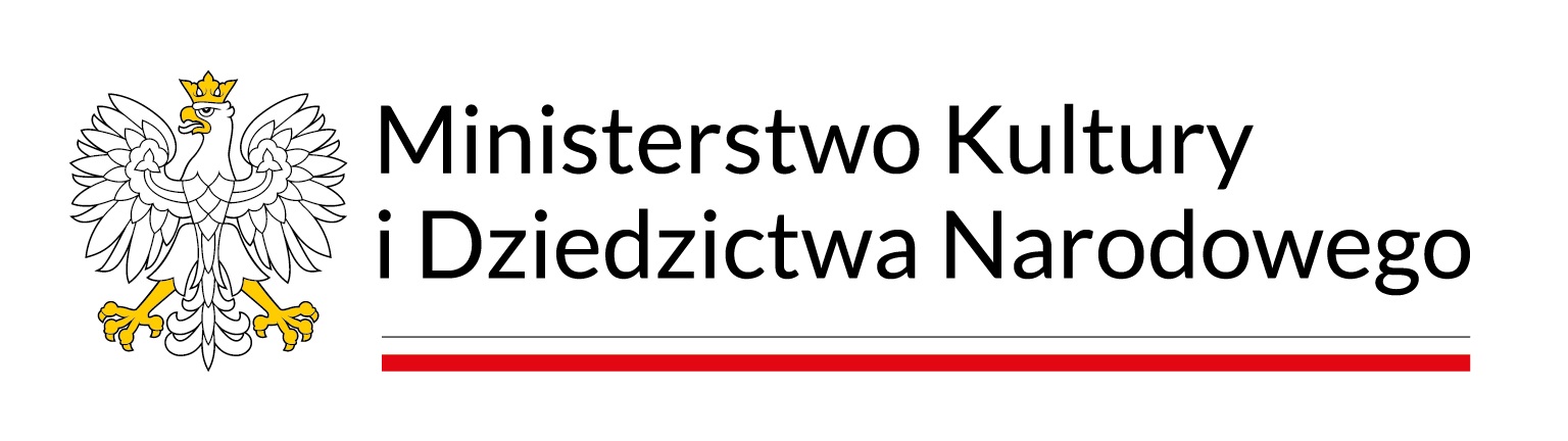 Godło polski i napis Ministerstwo Kultury i Dziedzictwa Narodowego