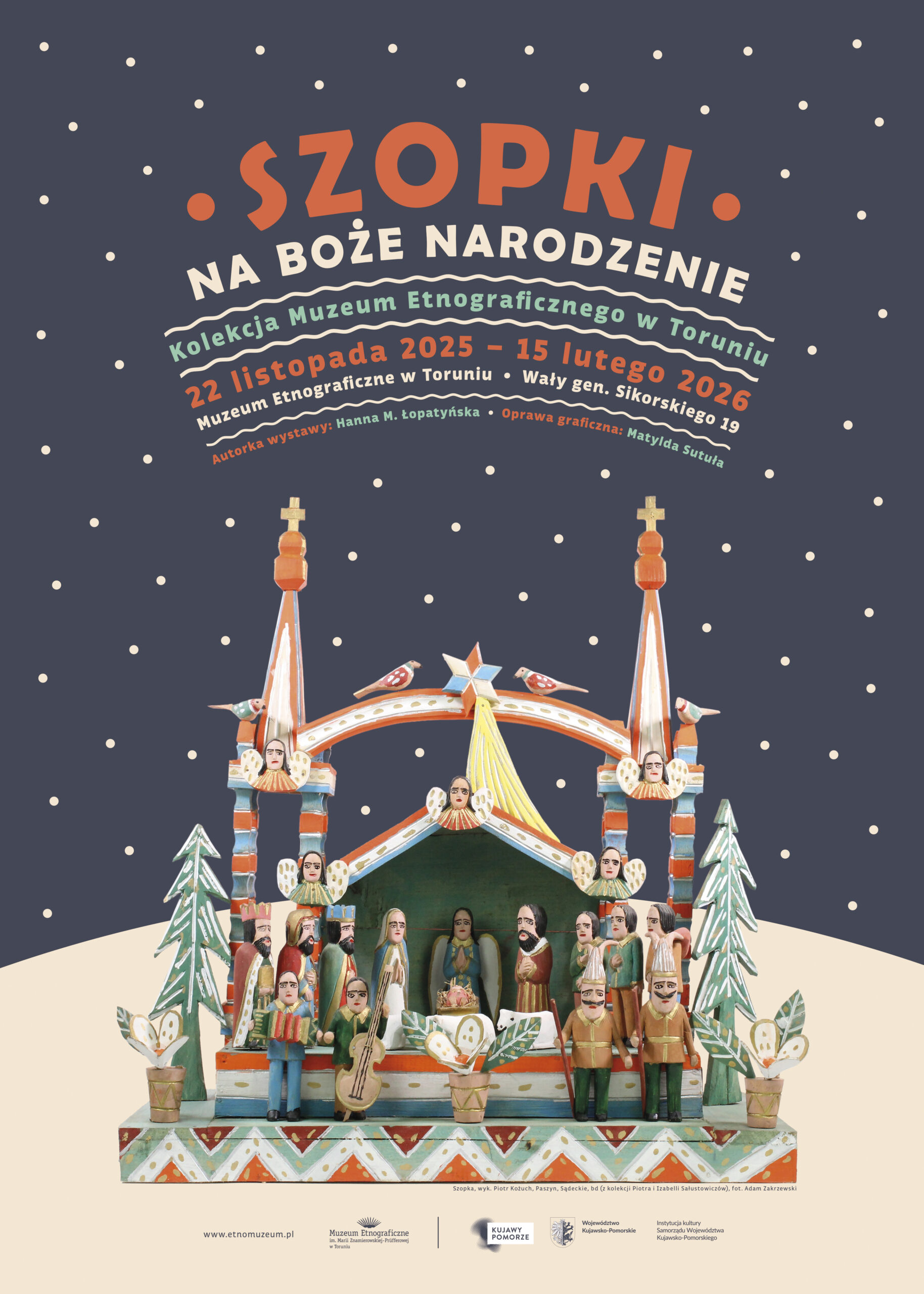 Szopki bożonarodzeniowe - plakat