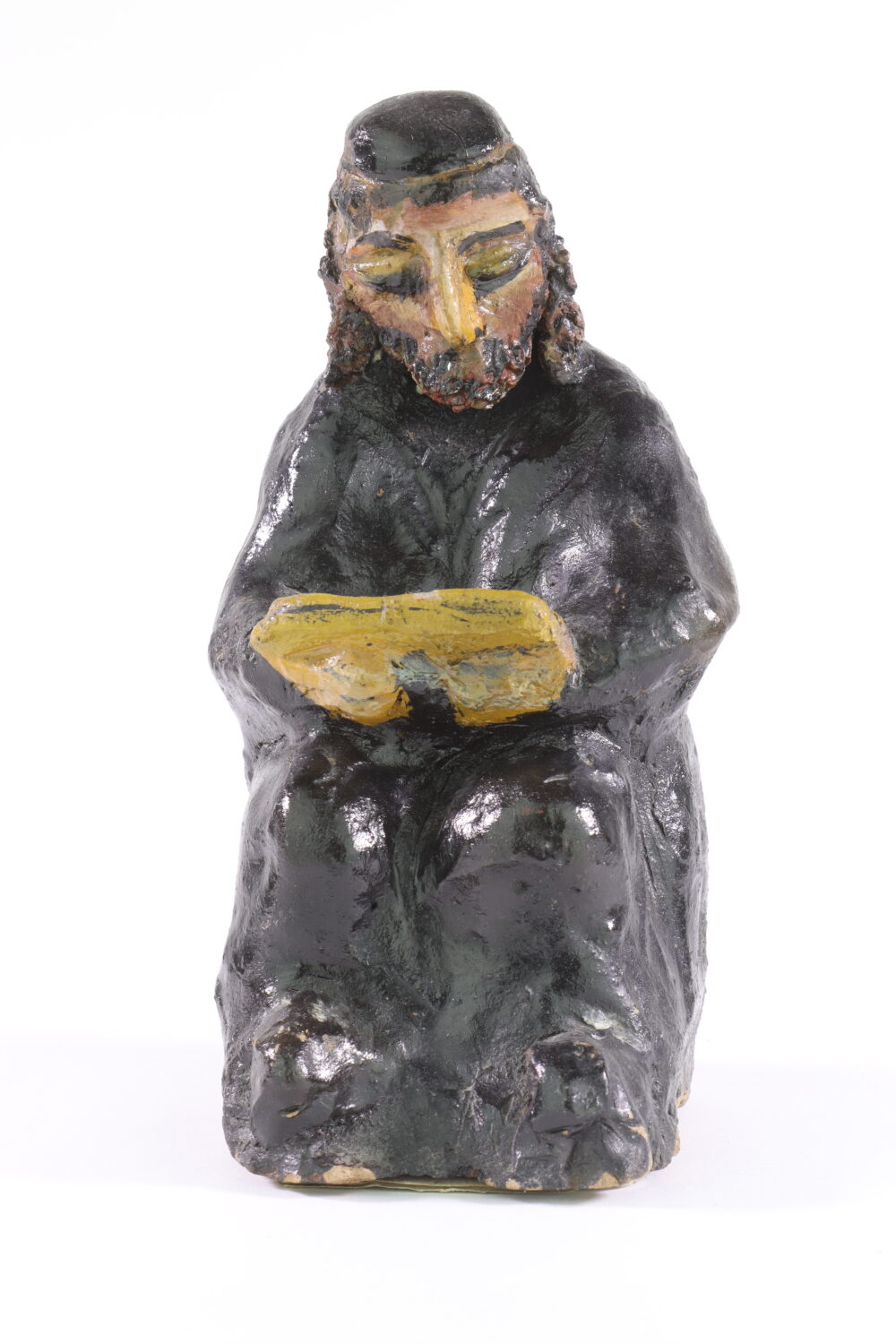 Żyd czytający książkę - rzeźba