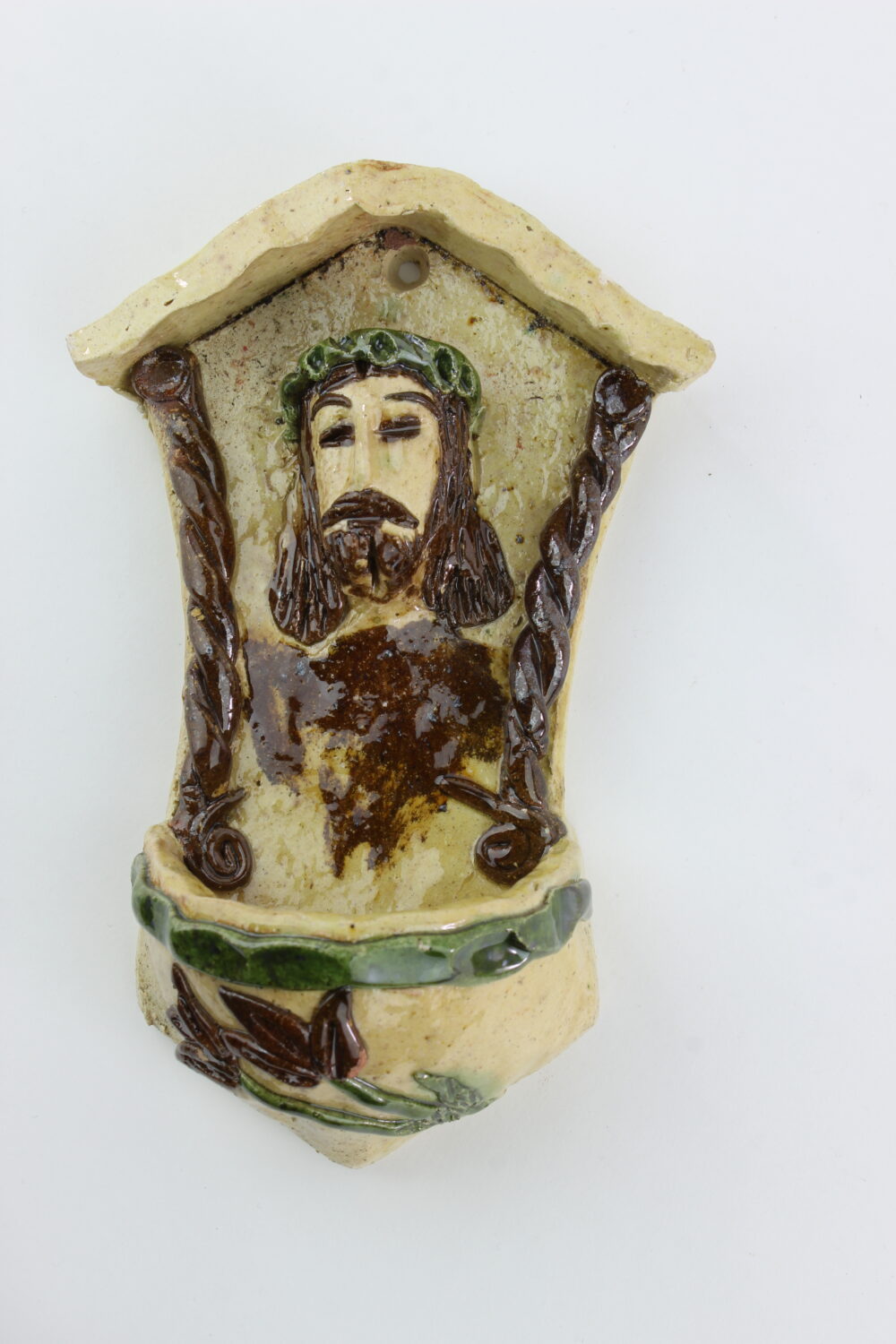 Kropielniczka z głową Jezusa