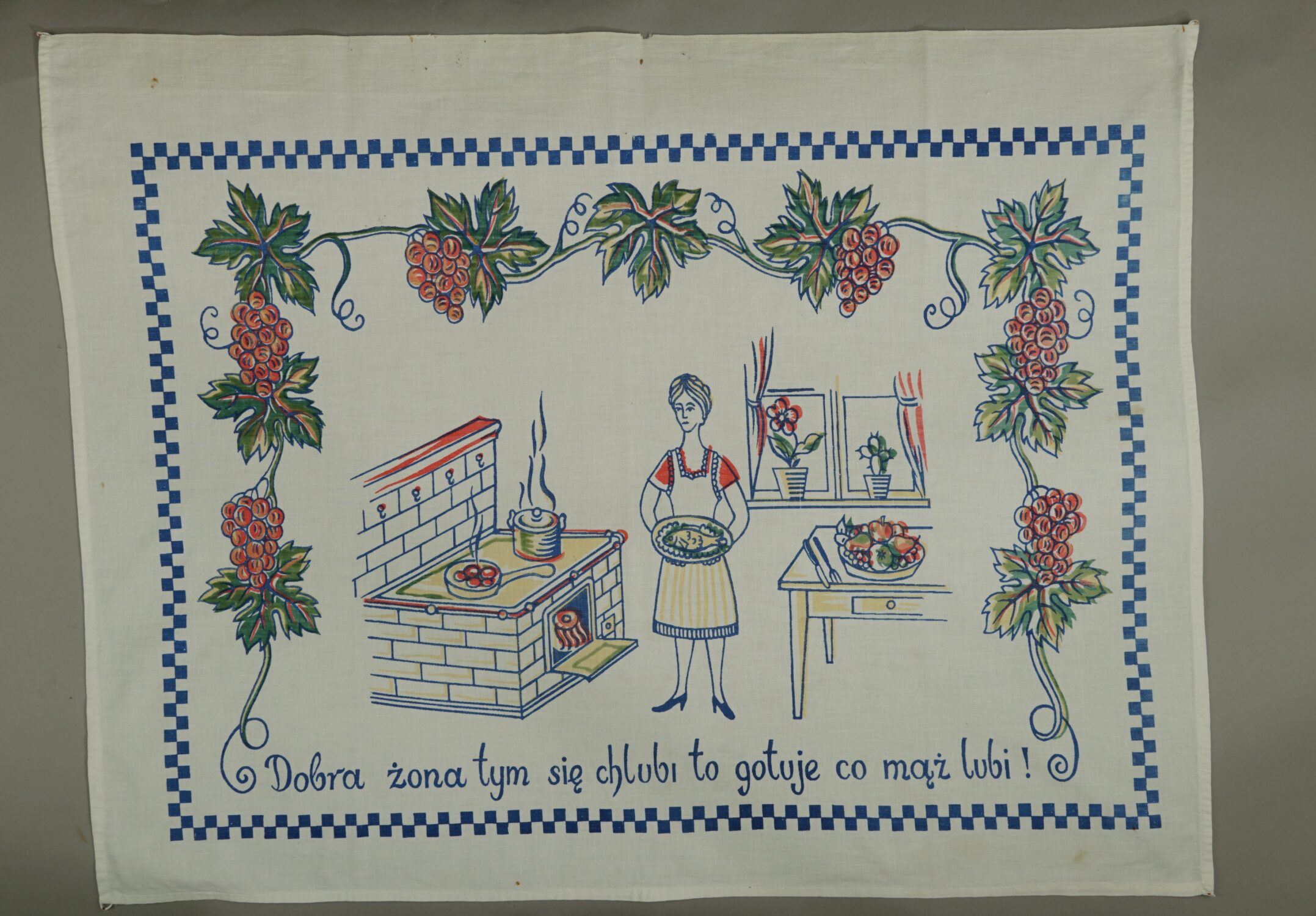 Kolorowa makatka kuchenna