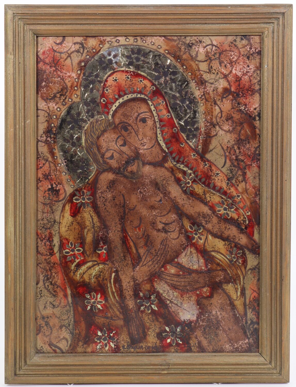 Obraz przedstawiający pietę